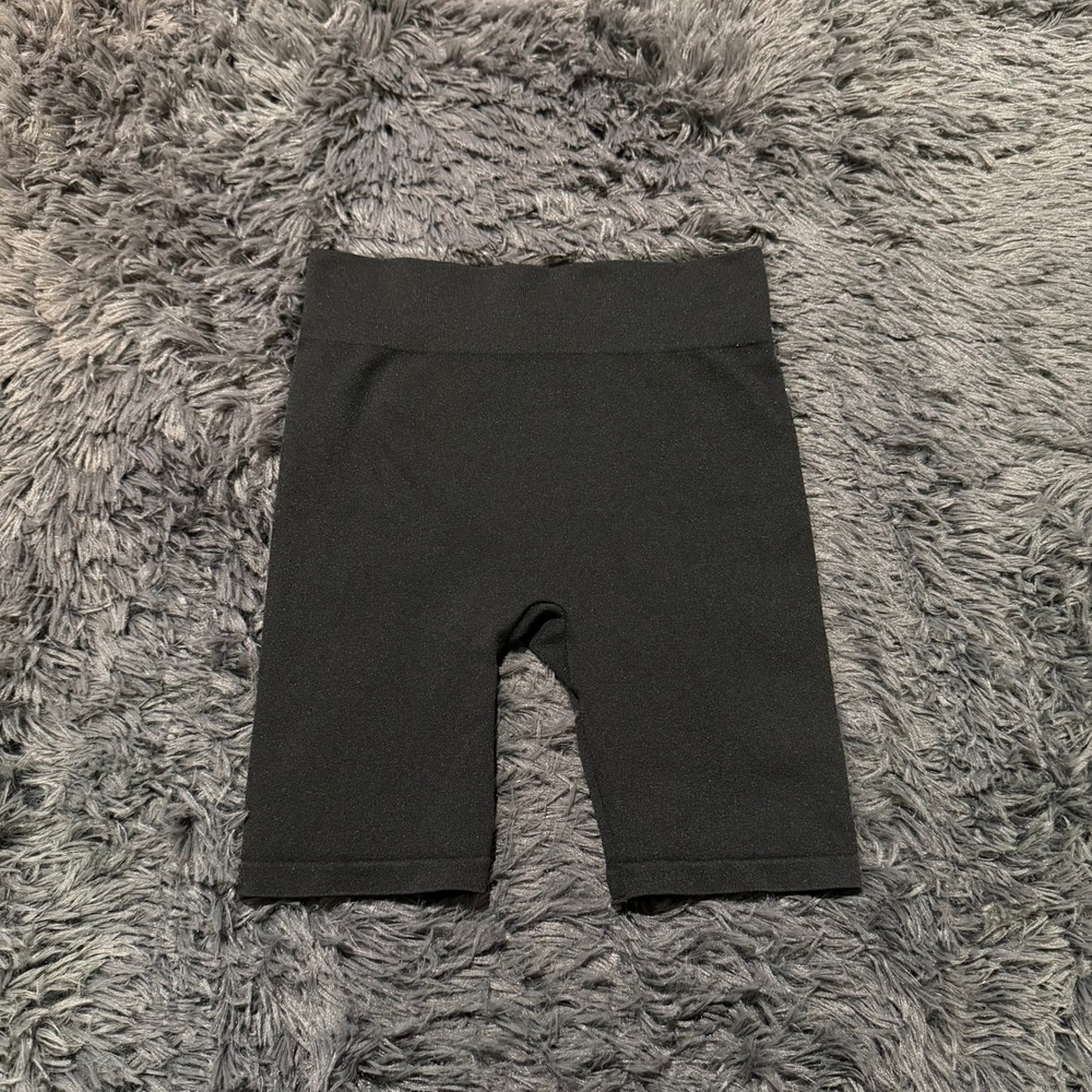 No Boundaries Women Black Seamless Shorts Size S 3-5 Activewear Athletic